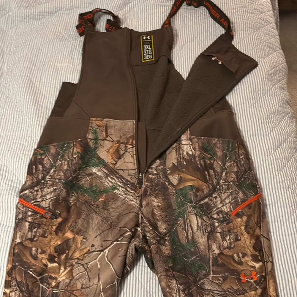 Under Armour Storm Realtree xtra Bibs 3XL